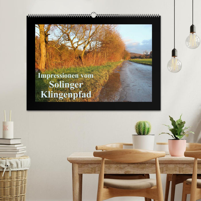 Impressionen vom Solinger Klingenpfad (CALVENDO Wandkalender 2026)