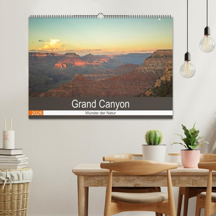 Grand Canyon - Wunder der Natur (CALVENDO Wandkalender 2026)