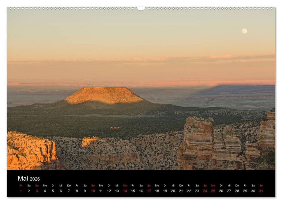 Grand Canyon - Wunder der Natur (CALVENDO Wandkalender 2026)
