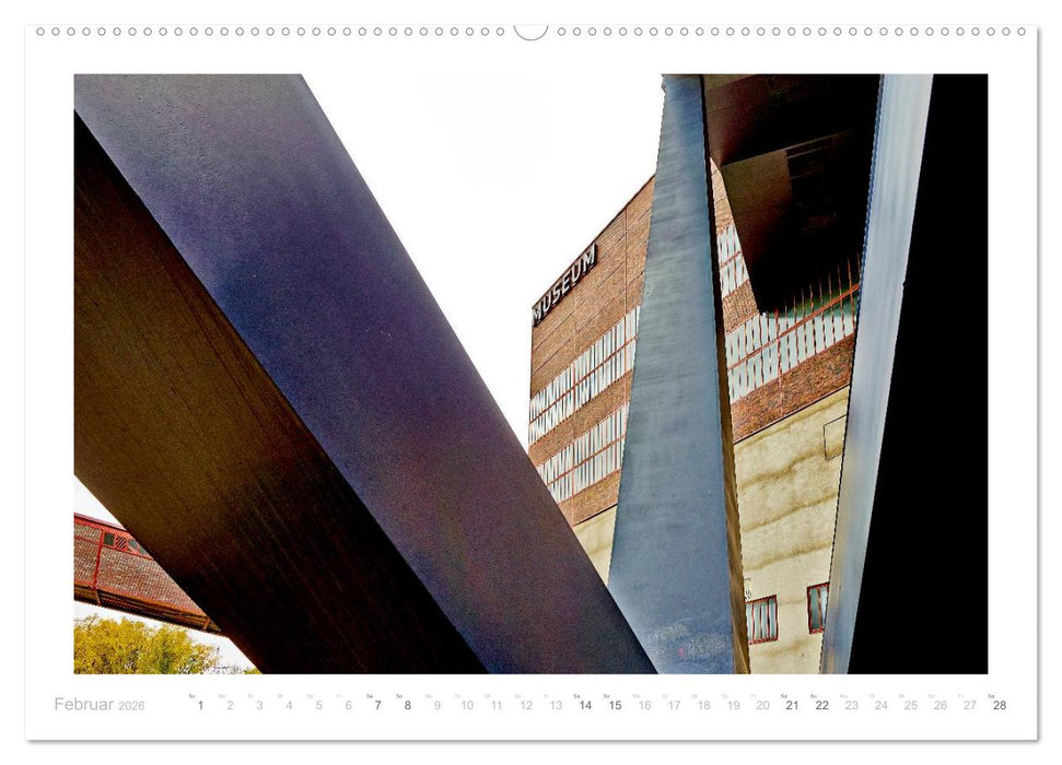 Zeche Zollverein. Weltkulturerbe. (CALVENDO Wandkalender 2026)