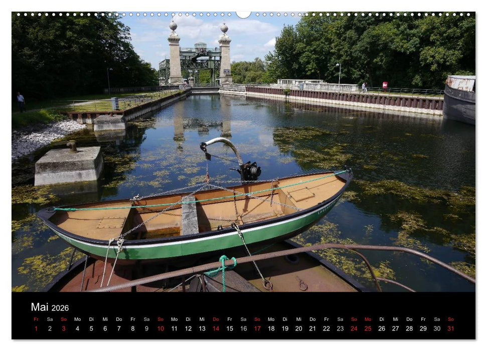 Binnenschiff Ahoi! (CALVENDO Wandkalender 2026)