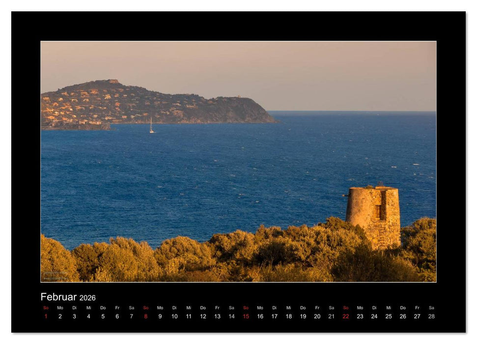 Die Trauminsel Sardinien (CALVENDO Wandkalender 2026)