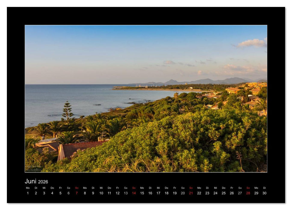 Die Trauminsel Sardinien (CALVENDO Wandkalender 2026)