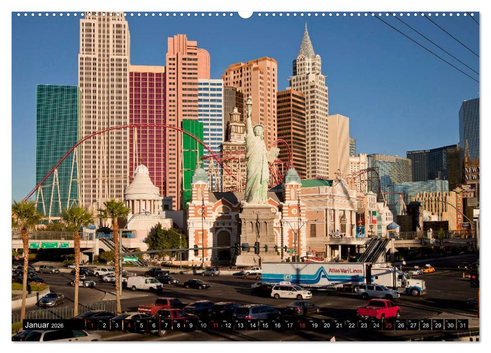 Las Vegas (CALVENDO Wandkalender 2026)