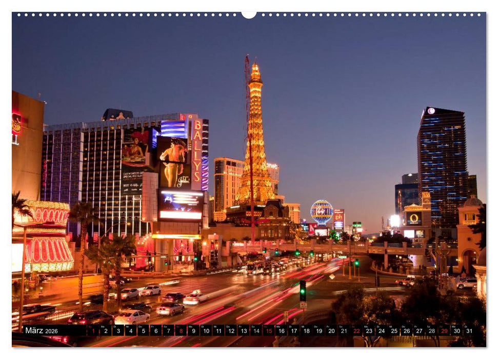 Las Vegas (CALVENDO Wandkalender 2026)