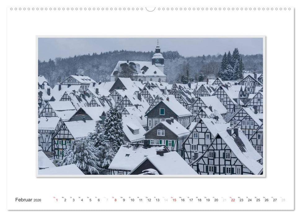 Emotionale Momente: Freudenberg – Ansichten einer Stadt. (CALVENDO Wandkalender 2026)
