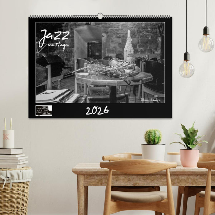 Jazz onstage (CALVENDO Wandkalender 2026)