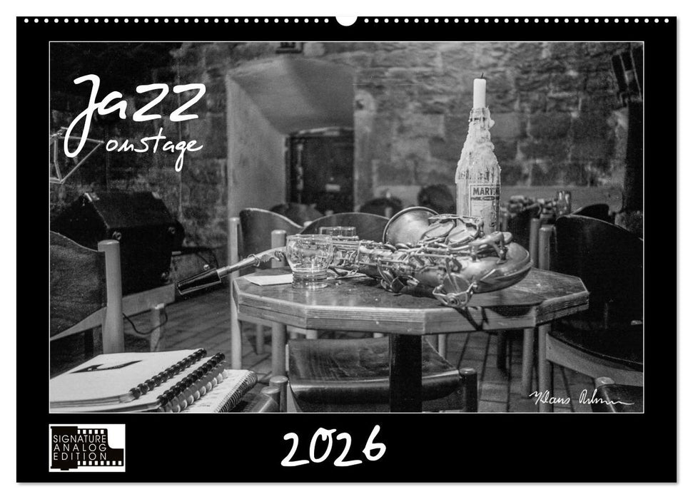 Jazz onstage (CALVENDO Wandkalender 2026)