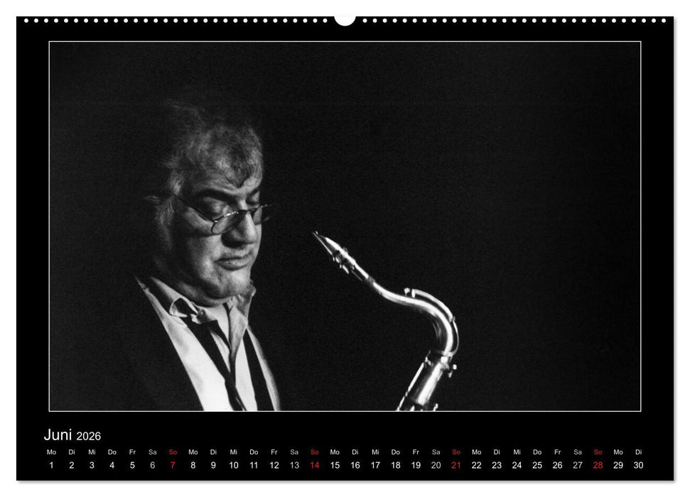 Jazz onstage (CALVENDO Wandkalender 2026)