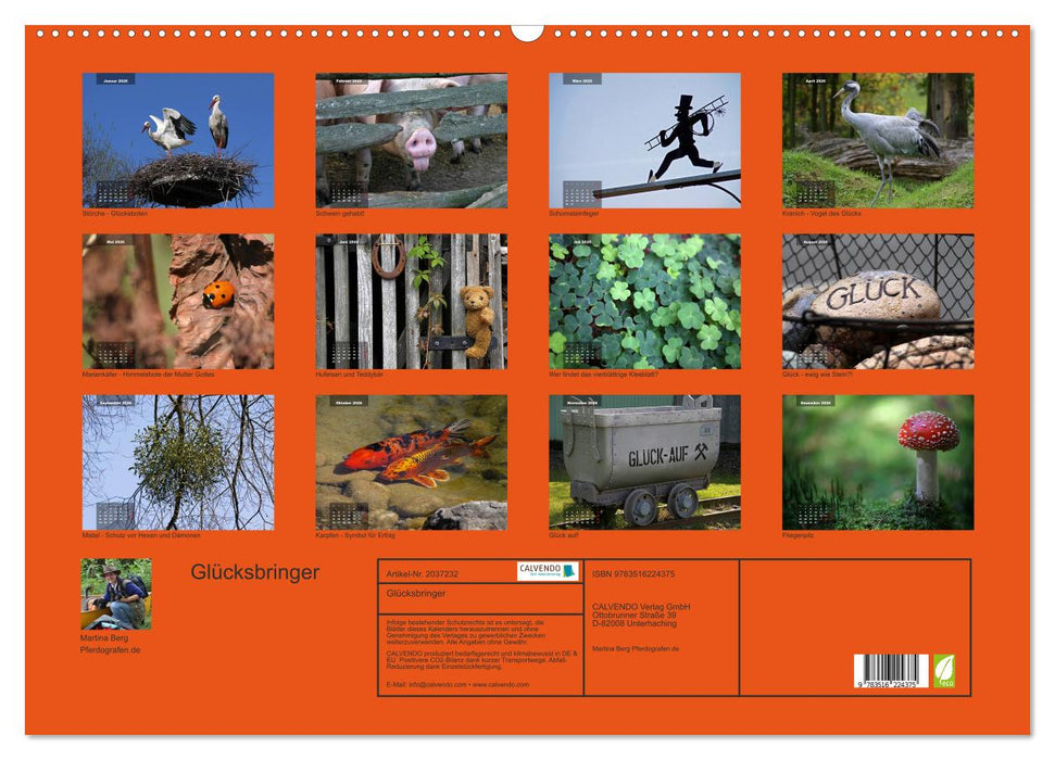 Glücksbringer (CALVENDO Wandkalender 2026)