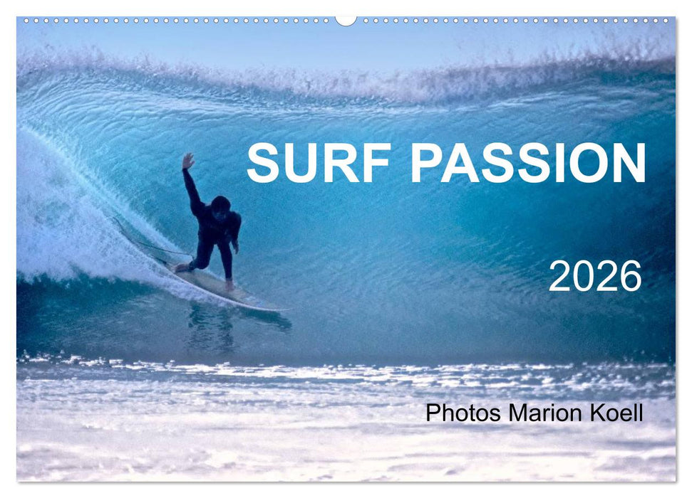 SURF PASSION 2026 Photos von Marion Koell (CALVENDO Wandkalender 2026)