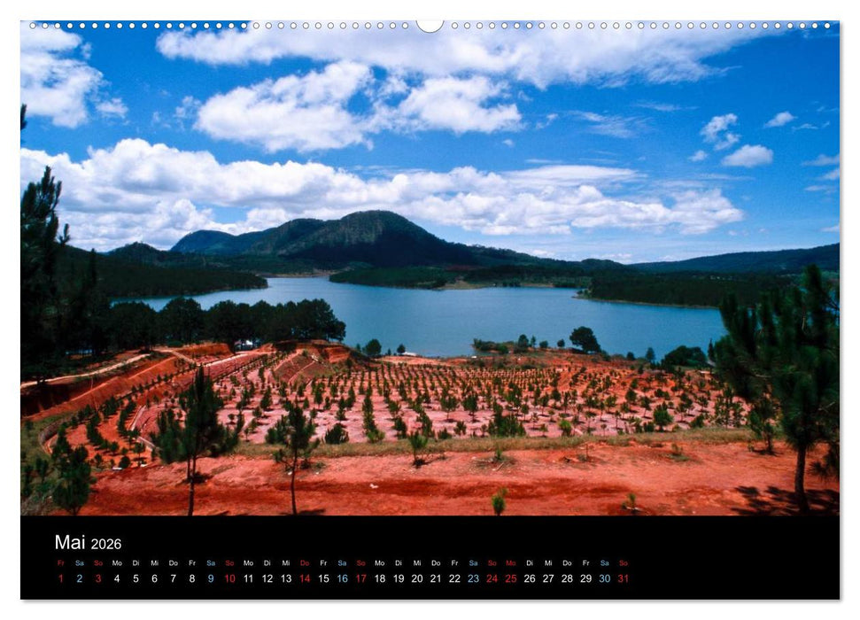VIETNAM (CALVENDO Wandkalender 2026)