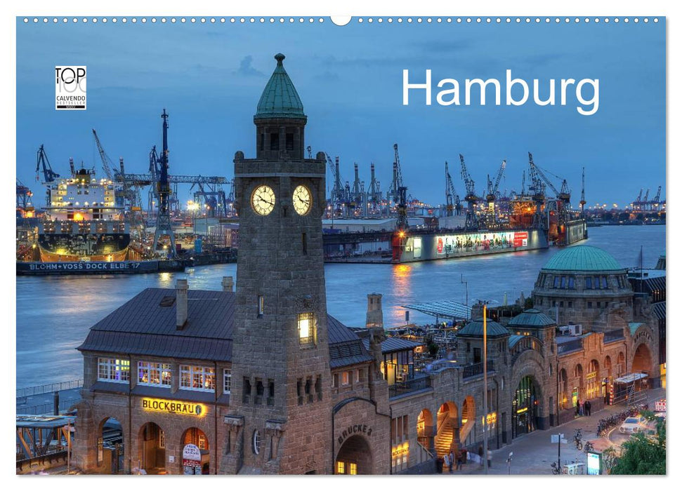 Hamburg (CALVENDO Wandkalender 2026)