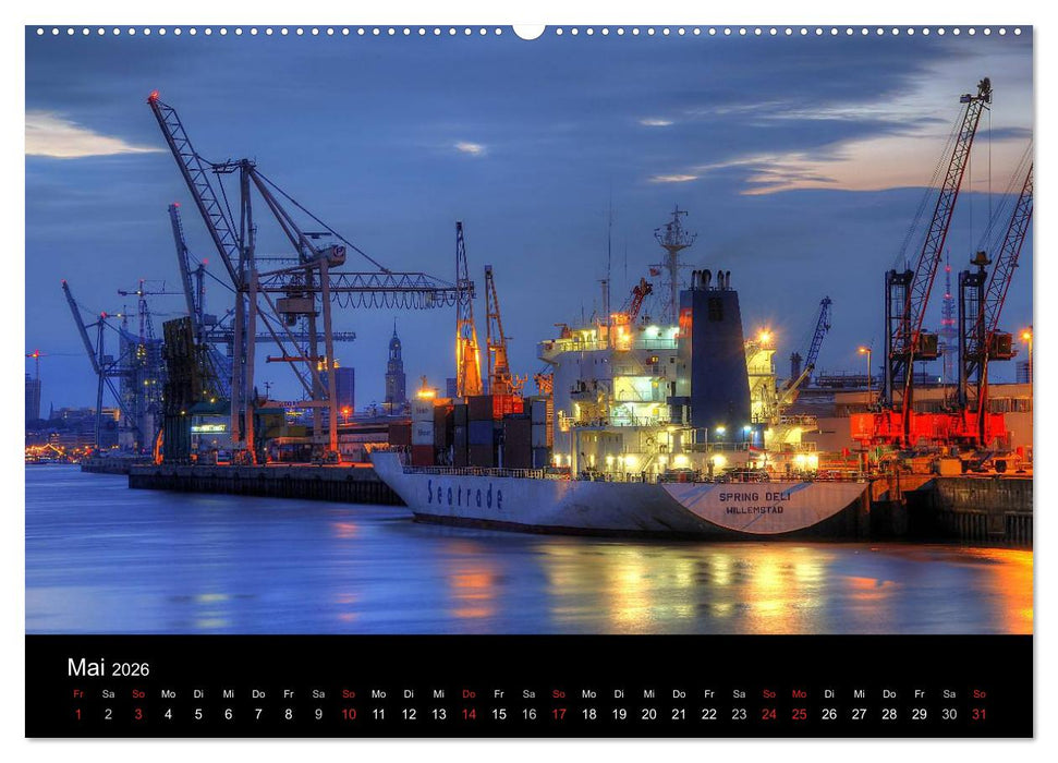 Hamburg (CALVENDO Wandkalender 2026)