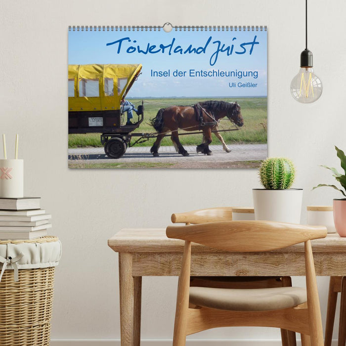 Töwerland Juist (CALVENDO Wandkalender 2026)