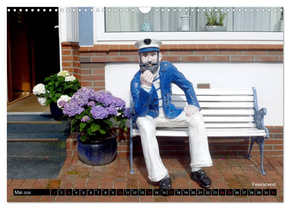 Töwerland Juist (CALVENDO Wandkalender 2026)