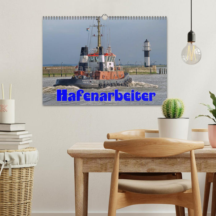 Hafenarbeiter (CALVENDO Wandkalender 2026)