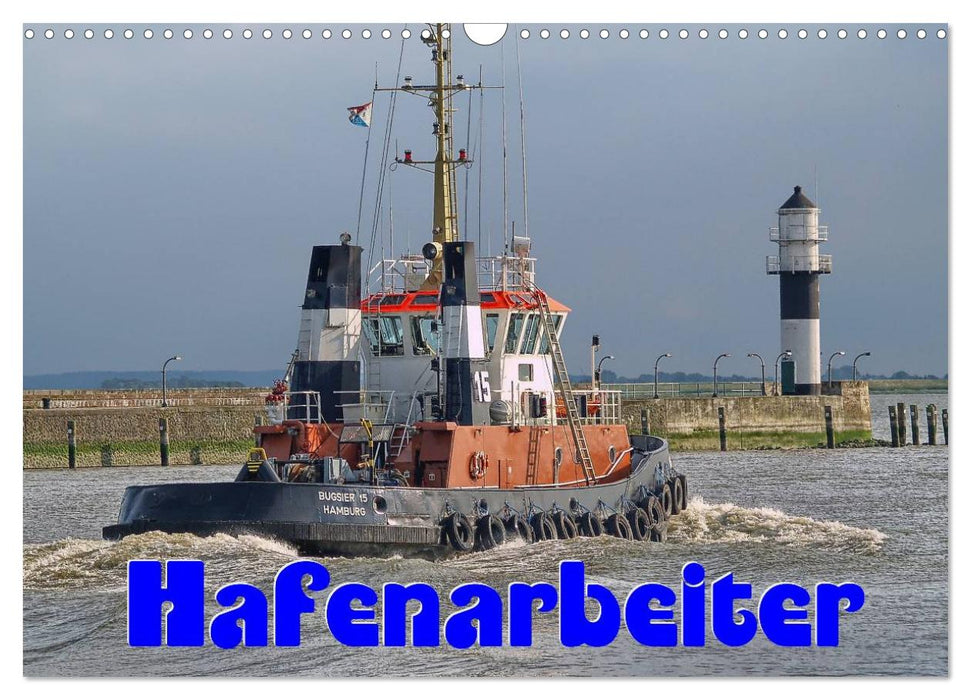 Hafenarbeiter (CALVENDO Wandkalender 2026)