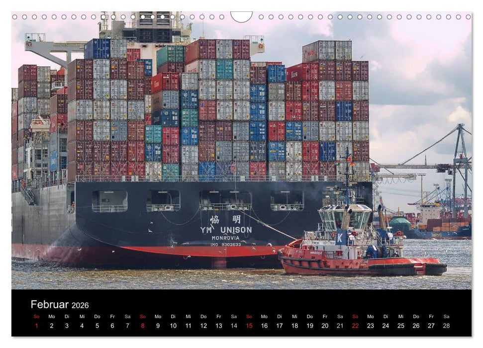 Hafenarbeiter (CALVENDO Wandkalender 2026)