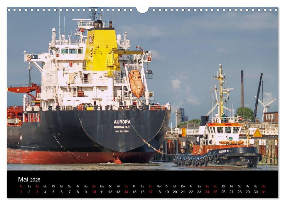 Hafenarbeiter (CALVENDO Wandkalender 2026)