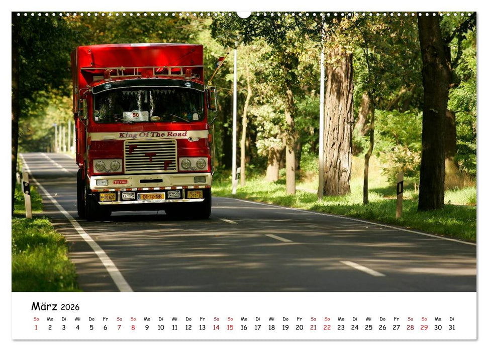 Klassische Lastkraftwagen (CALVENDO Wandkalender 2026)
