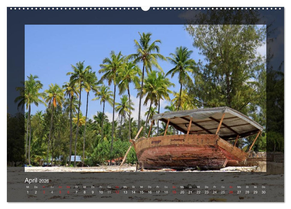 Sansibar (CALVENDO Wandkalender 2026)