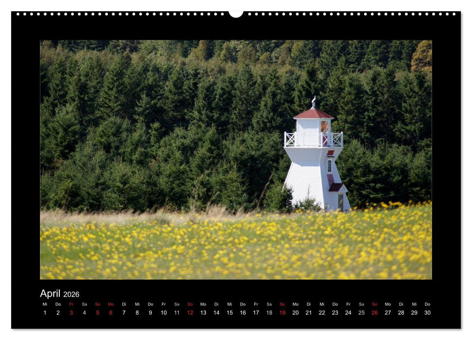 Nova Scotia & Prince Edward Island (CALVENDO Wandkalender 2026)