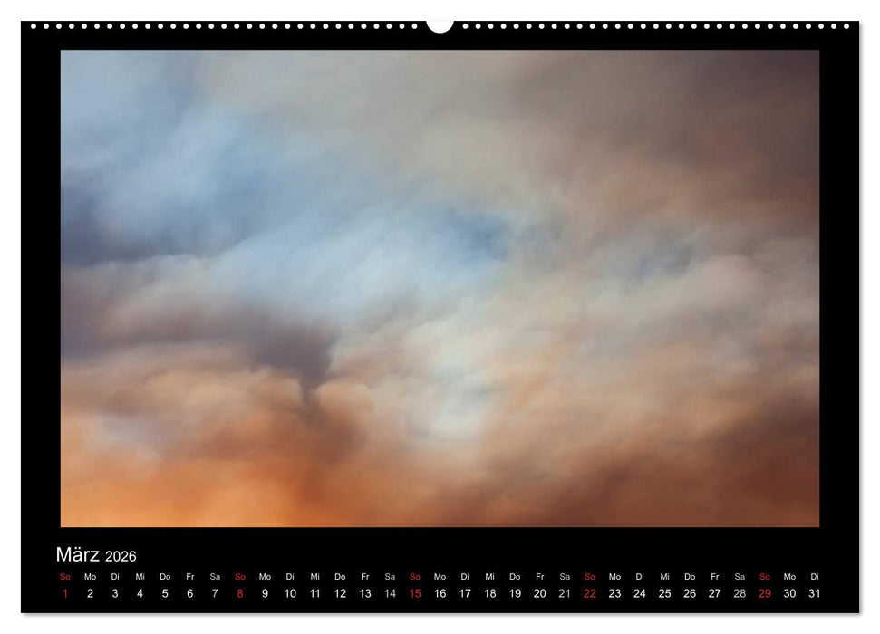 Wolkenbilder (CALVENDO Premium Wandkalender 2026)