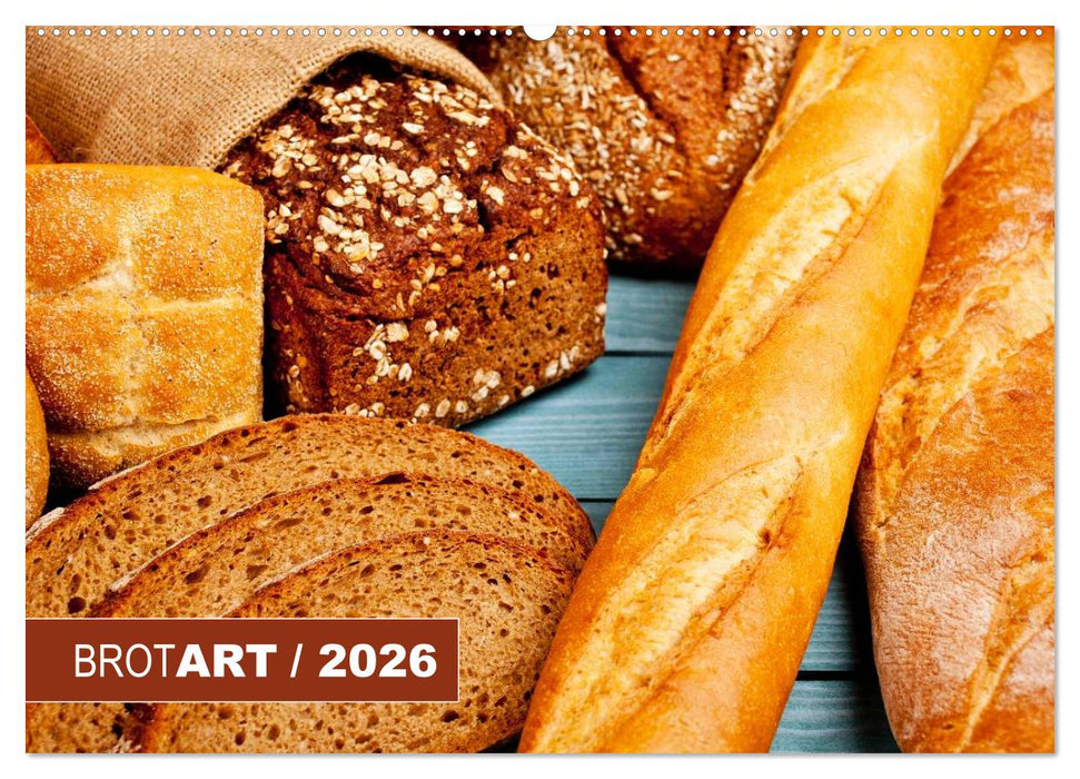 BROTART / 2026 (CALVENDO Wandkalender 2026)