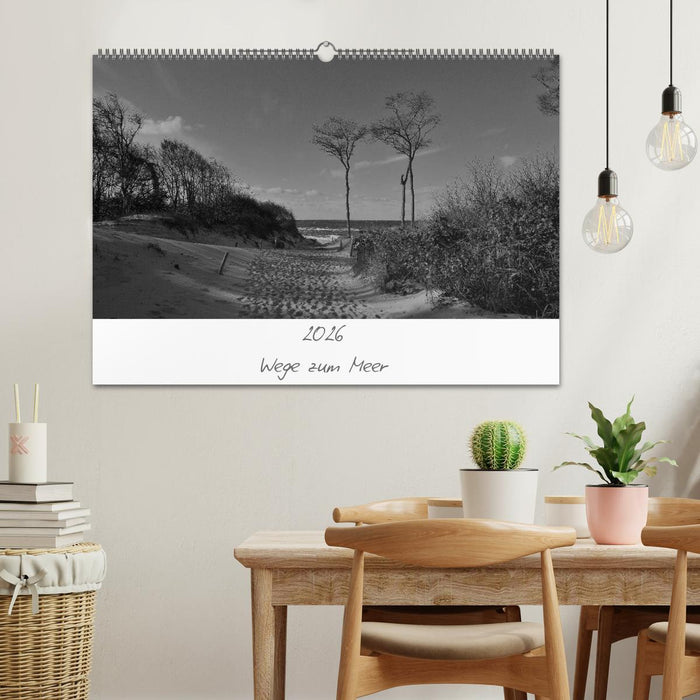Wege zum Meer (CALVENDO Wandkalender 2026)