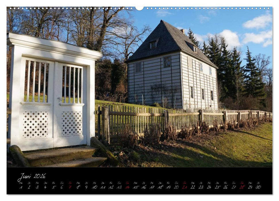 Weimar (CALVENDO Premium Wandkalender 2026)