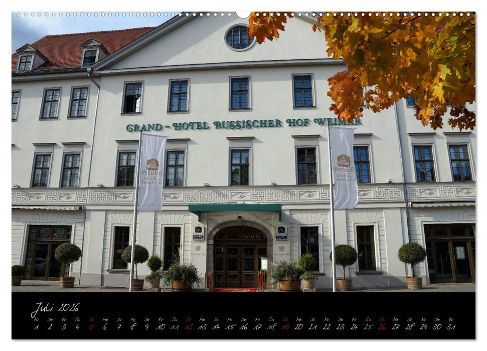 Weimar (CALVENDO Premium Wandkalender 2026)