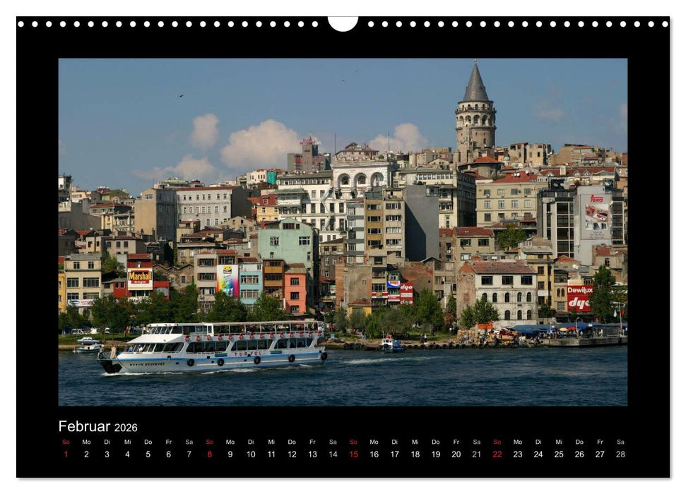 Istanbul (CALVENDO Wandkalender 2026)