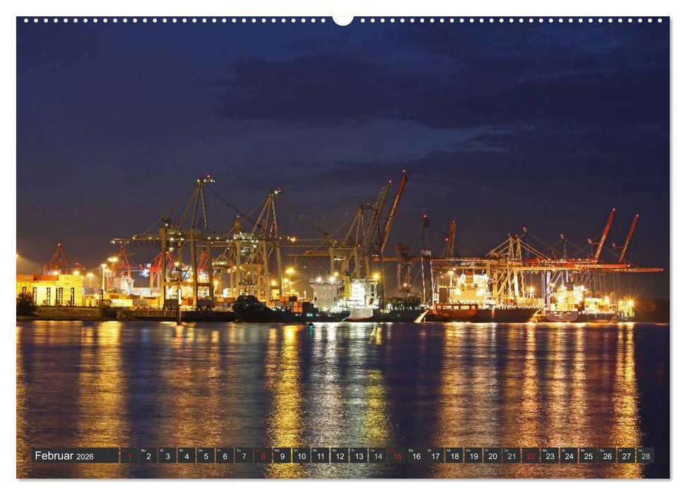 Stadt Hamburg (CALVENDO Premium Wandkalender 2026)