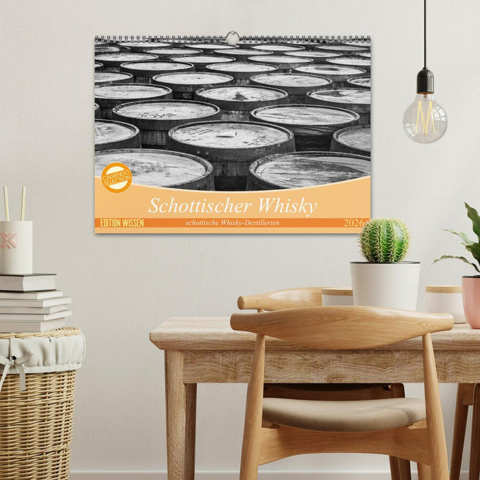 Schottischer Whisky (CALVENDO Wandkalender 2026)