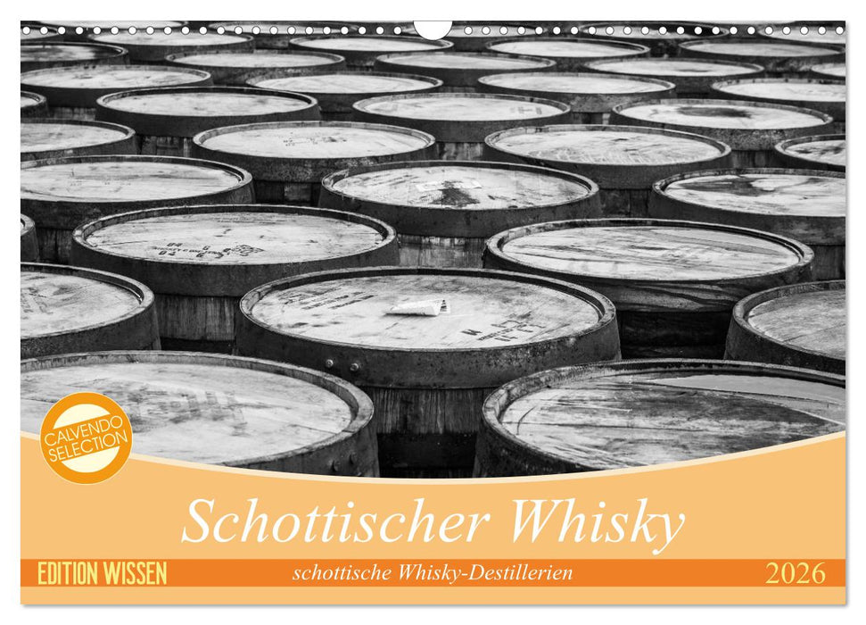 Schottischer Whisky (CALVENDO Wandkalender 2026)