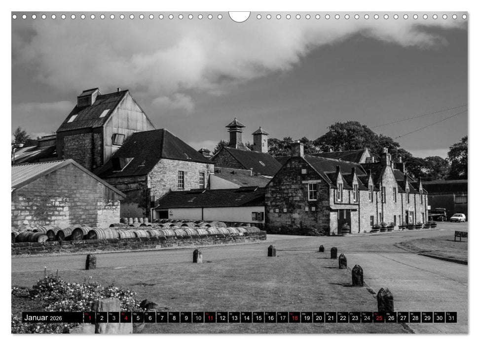 Schottischer Whisky (CALVENDO Wandkalender 2026)