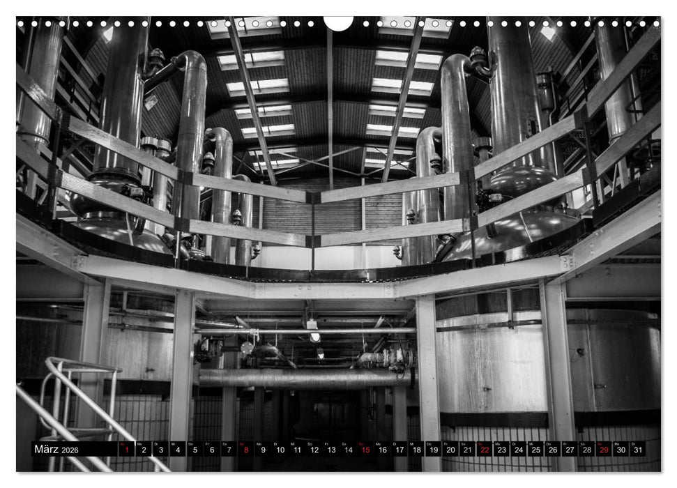 Schottischer Whisky (CALVENDO Wandkalender 2026)