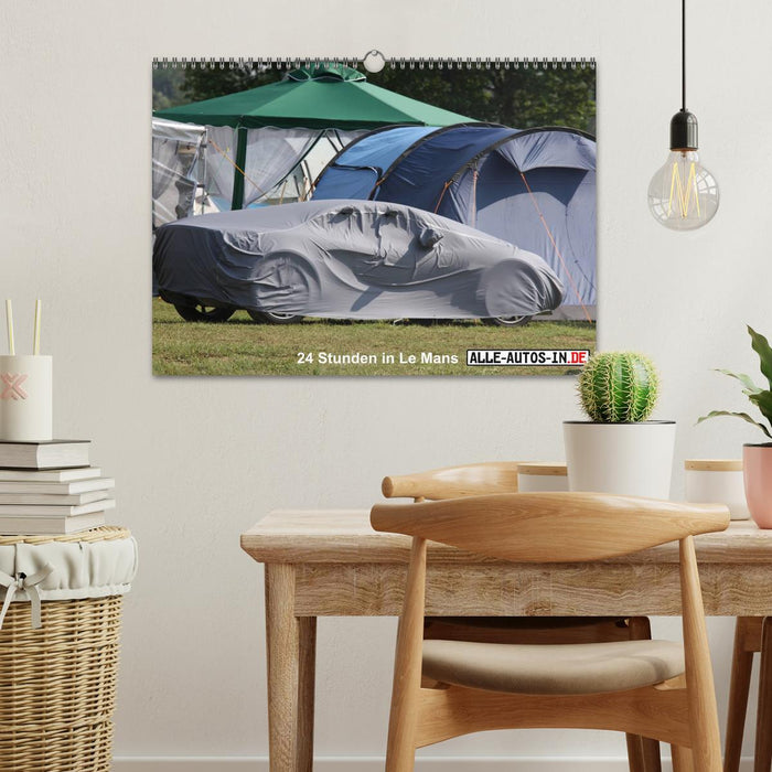 24 Stunden in Le Mans (CALVENDO Wandkalender 2026)
