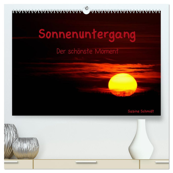 Sonnenuntergang (CALVENDO Premium Wandkalender 2026)
