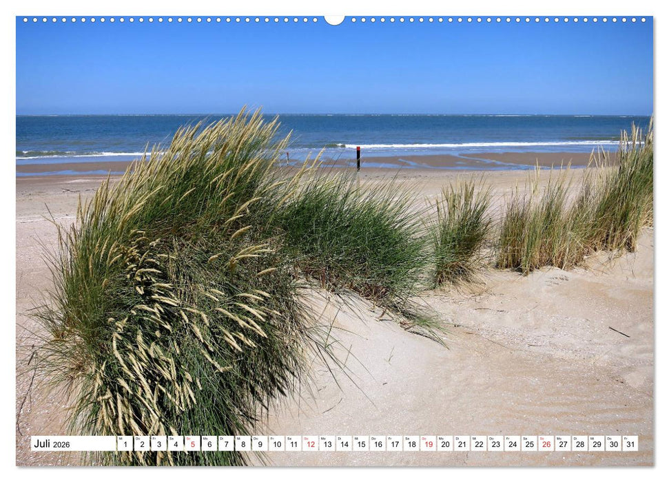 Ouddorp - Nordseeperle (CALVENDO Premium Wandkalender 2026)