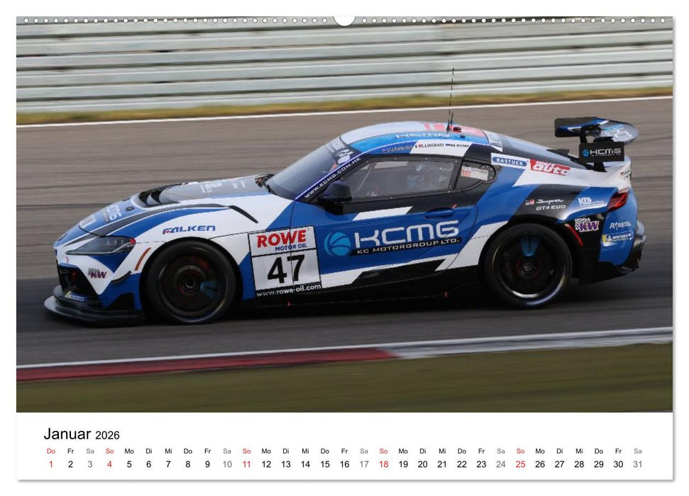 VLN Langstrecken Meisterschaft (CALVENDO Premium Wandkalender 2026)