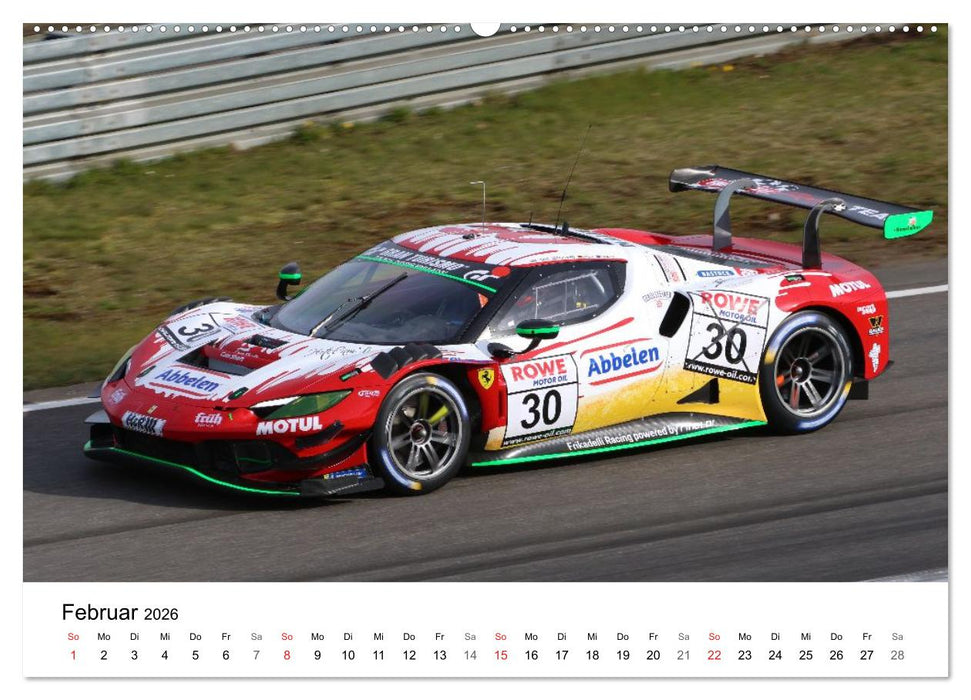 VLN Langstrecken Meisterschaft (CALVENDO Premium Wandkalender 2026)