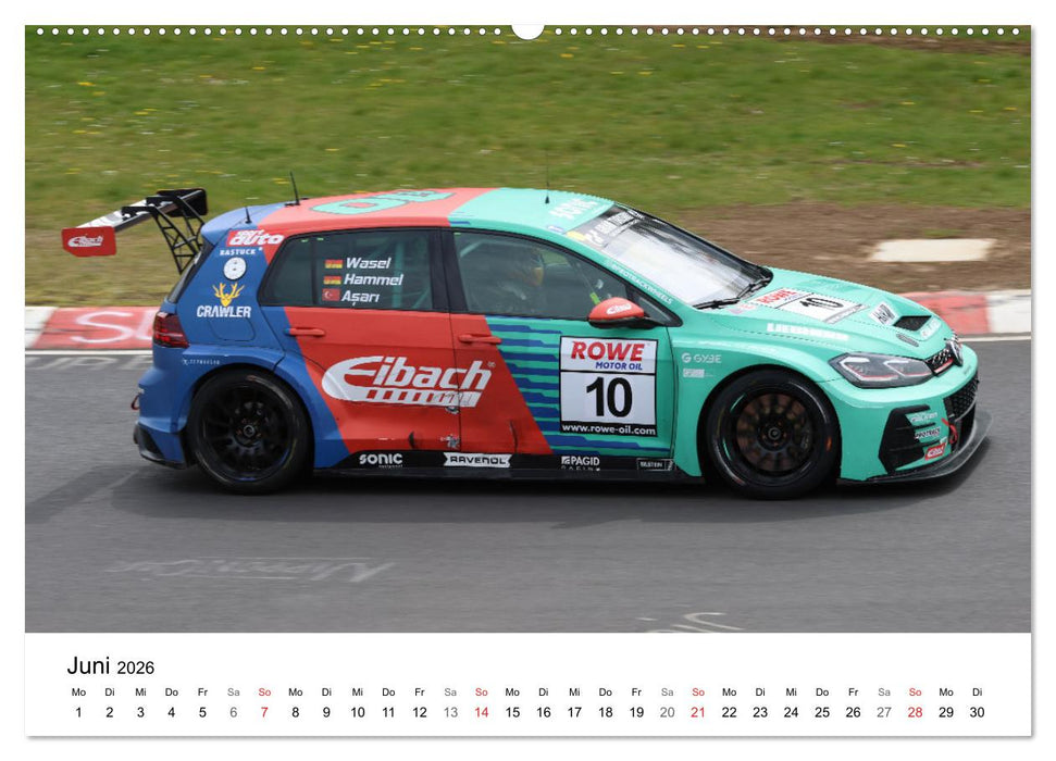 VLN Langstrecken Meisterschaft (CALVENDO Premium Wandkalender 2026)