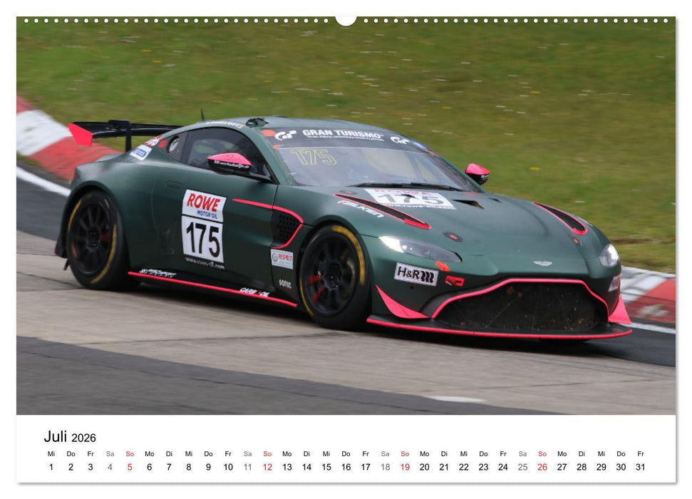 VLN Langstrecken Meisterschaft (CALVENDO Premium Wandkalender 2026)