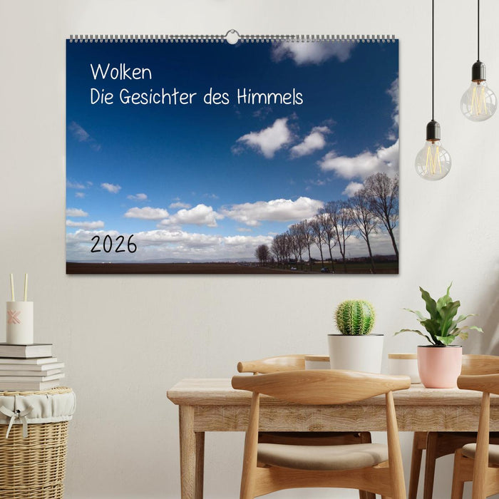 Wolken - Die Gesichter des Himmels (CALVENDO Wandkalender 2026)