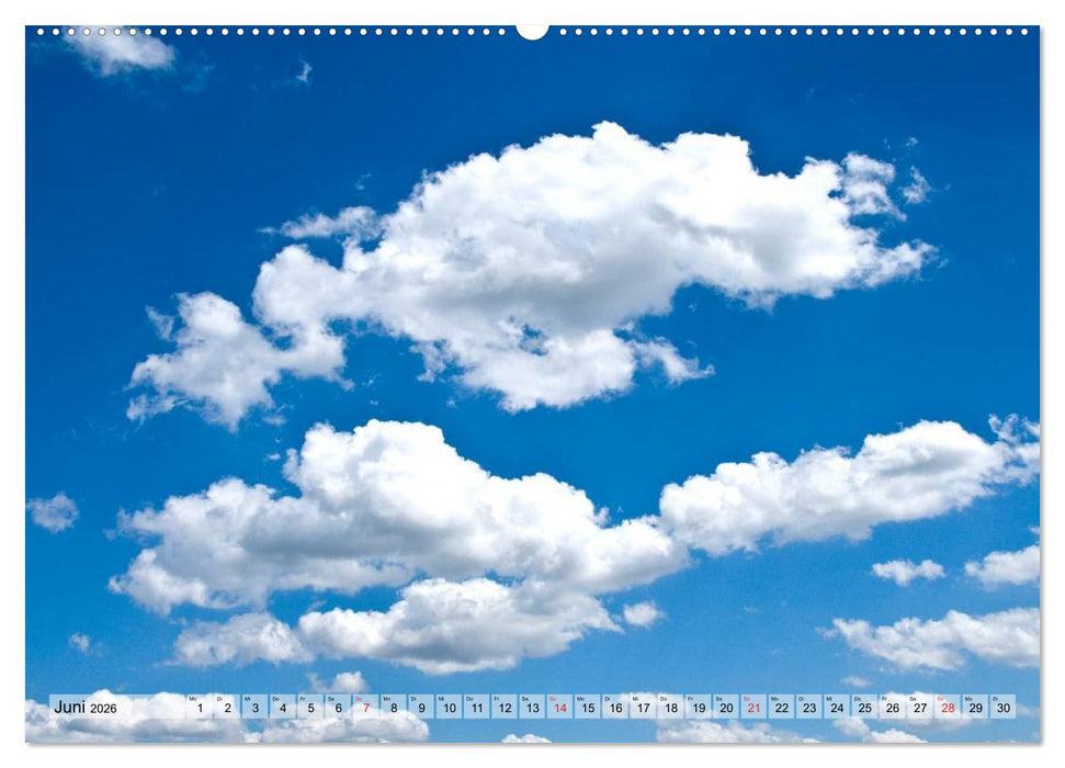 Wolken - Die Gesichter des Himmels (CALVENDO Wandkalender 2026)