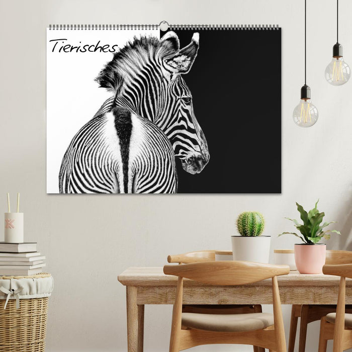 Tierisches (CALVENDO Wandkalender 2026)