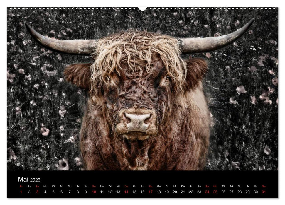 Tierisches (CALVENDO Wandkalender 2026)
