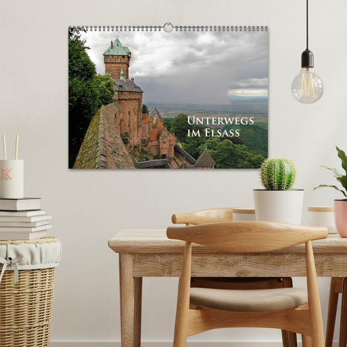 Unterwegs im Elsass (CALVENDO Wandkalender 2026)